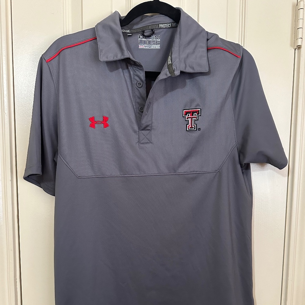 Under Armour Texas Tech Performance Polo